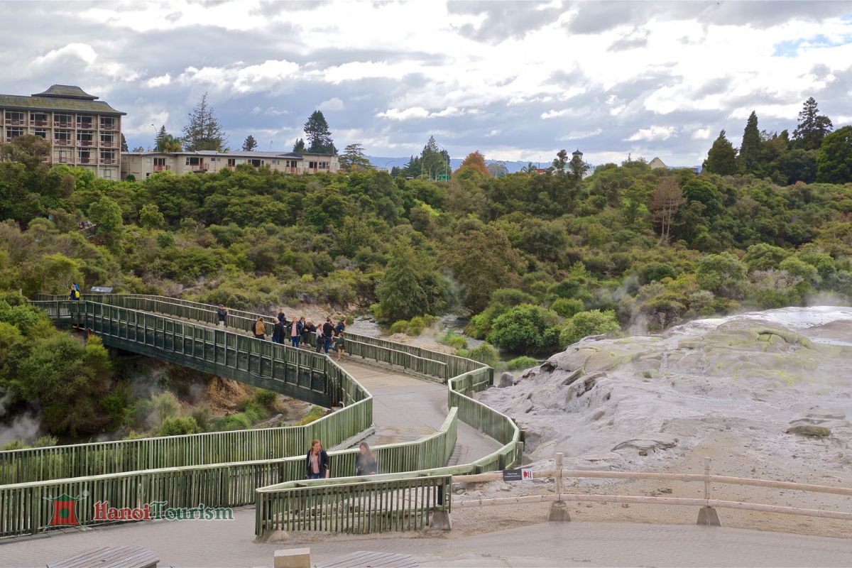 Khu du lịch Te Puia - Rotorua - New Zealand