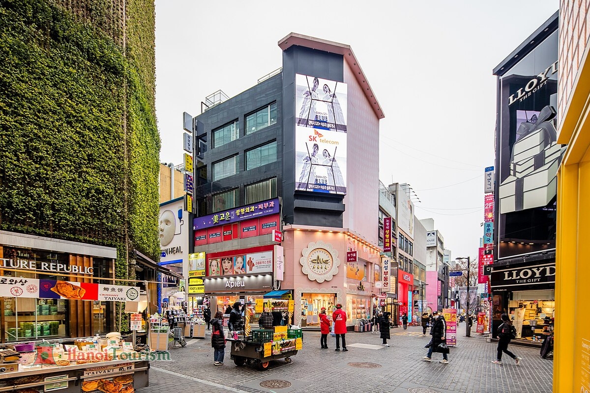 Khu phố Myeongdong - Seoul - Hàn Quốc
