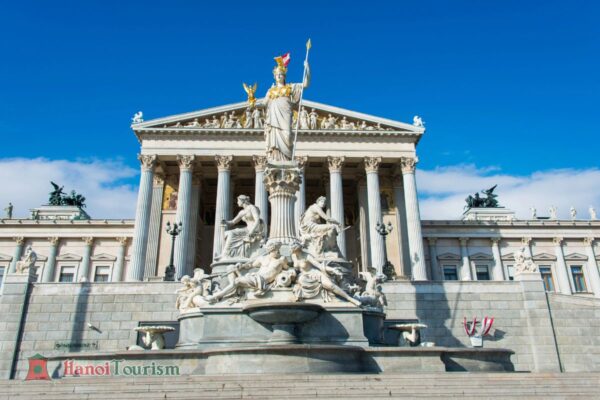 Tòa nhà Quốc hội Áo - Vienna - Áo