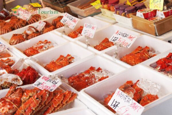 Chợ hải sản Nijo Seafood Market - Nhật Bản