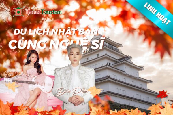 Du lịch Nhật Bản cùng nghệ sĩ V-POP Việt Nam - Linh hoạt