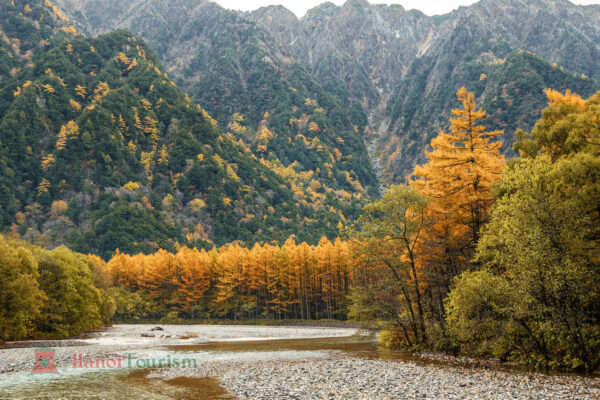 Kamikochi - Mùa thu - Nhật Bản