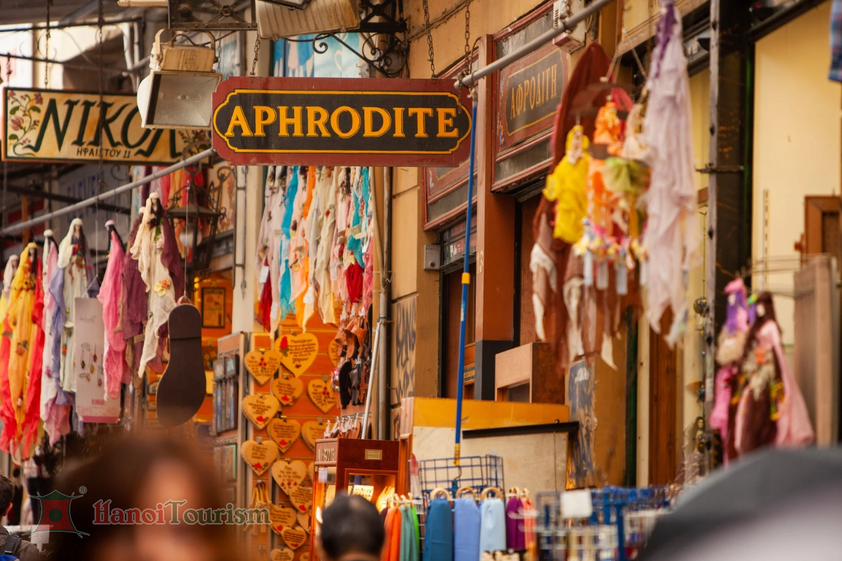 Chợ Monastiraki - Athens - Hy Lạp