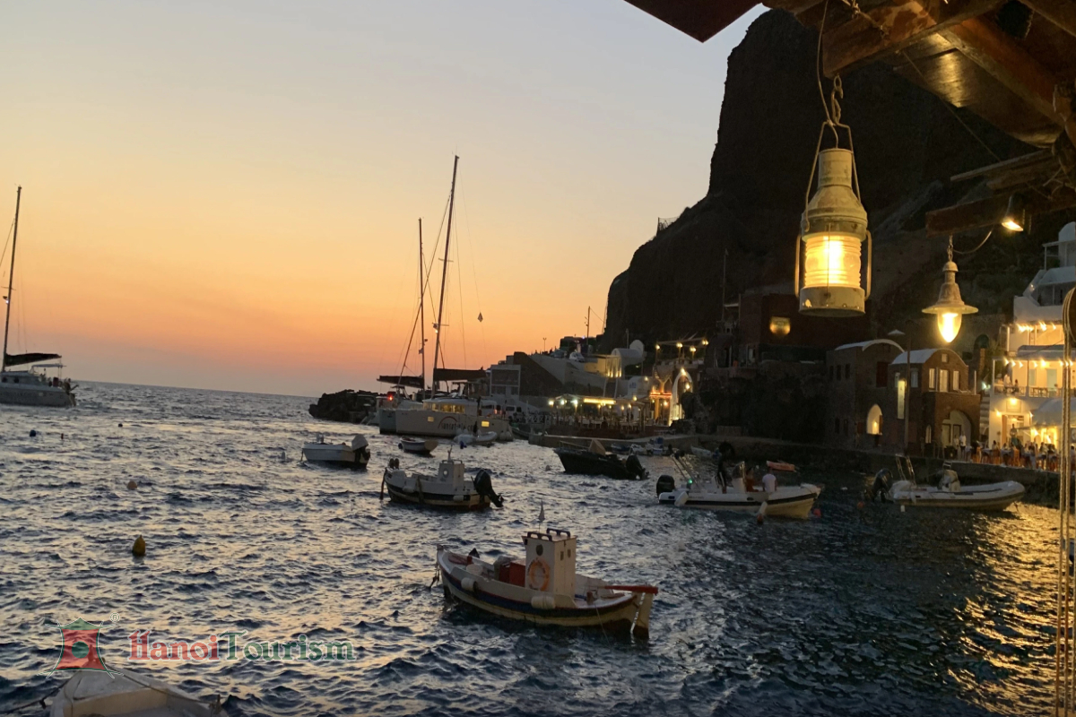 Vịnh Amoudi – Santorini- Hy Lạp