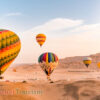 bay khinh khí cầu ngắm bình minh trên Luxor - Ai Cập