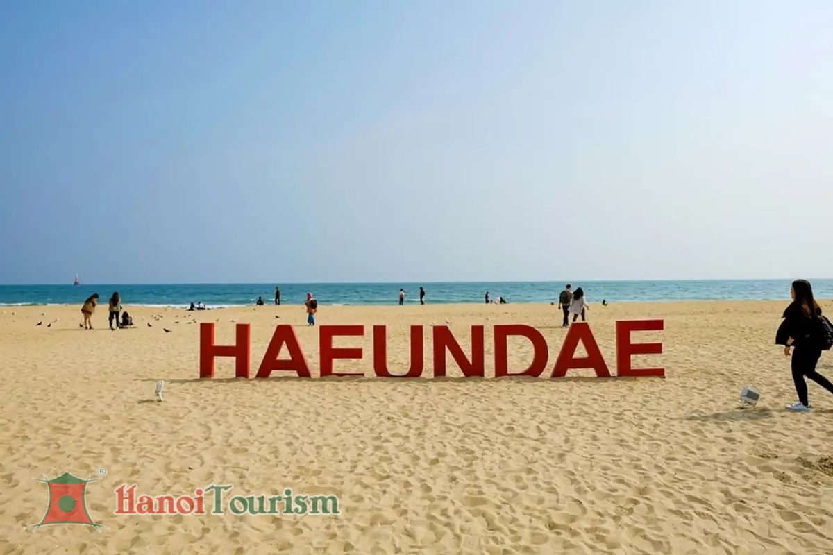 Bãi biển Haendae - Hàn Quốc mùa hè
