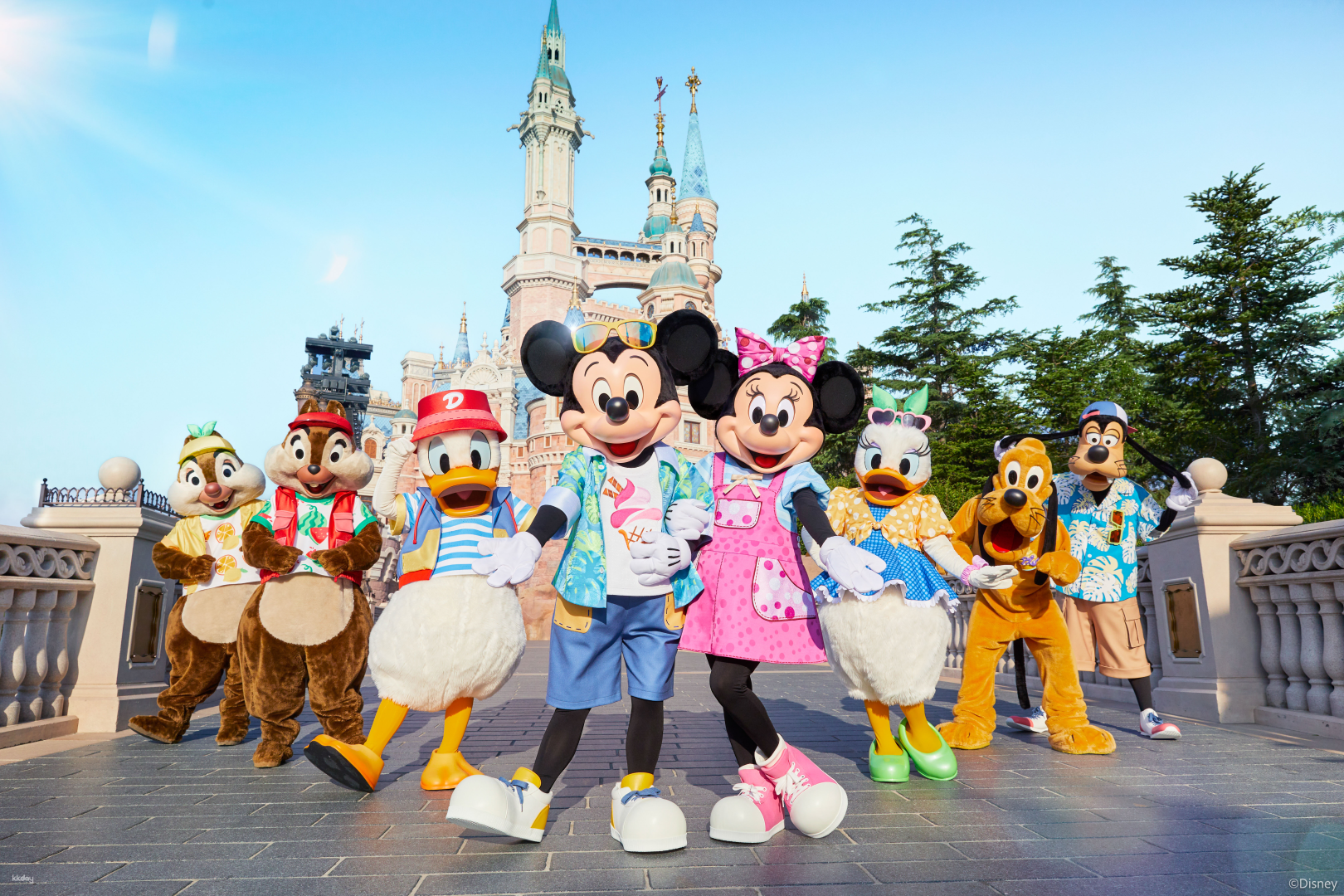 Những nhân vật ngộ nghĩnh ở Disneyland Thượng Hải